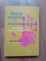 E. Sprong - Handanalyse en zelfherkenning Handlijnkunde, Boeken, Ophalen of Verzenden, Zo goed als nieuw, E. Sprong