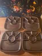4 vintage borden, Huis en Inrichting, Keuken | Servies, Ophalen of Verzenden