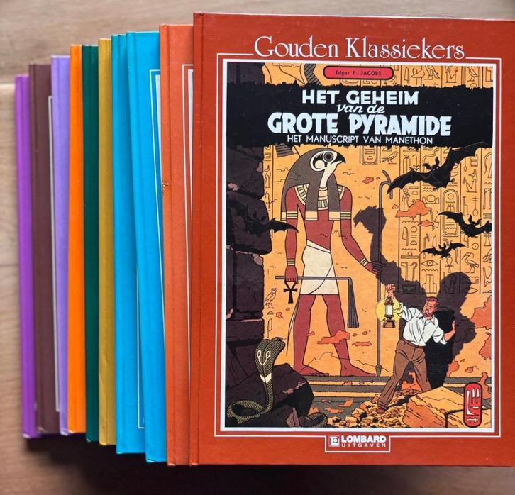 Blake en Mortimer hardcover serie 10-delig, Boeken, Stripboeken, Zo goed als nieuw, Complete serie of reeks, Ophalen of Verzenden
