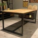 Eetkamertafel Ledston Profijt Meubel, Nieuw, Metaal, 150 tot 200 cm, Vier personen