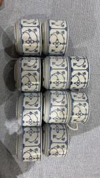 10x blau saks theekopje, Ophalen, Zo goed als nieuw, Overige stijlen, Kop(pen) en/of Schotel(s)