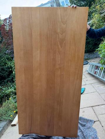 Massief beukenhouten eettafel 160x90cm beschikbaar voor biedingen