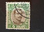 IJsland Mi Dienst 34, Verzenden, Overige landen, Gestempeld
