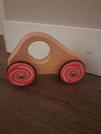Houten Speelgoed Auto, Ophalen, Zo goed als nieuw, Rij- of Hobbelspeelgoed