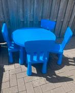 Ikea mammut tafel + 4 stoelen!, Ophalen, Zo goed als nieuw