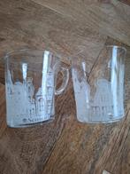 DE koffie mokken met grachtenpandjes, Huis en Inrichting, Nieuw, Ophalen of Verzenden, Glas, Overige stijlen