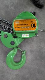 Delta Green Kettingtakel 10 ton, Ophalen, Gebruikt, Handmatig