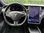 Tesla Model S 75D Base |Autopilot|Luchtvering|Matt Zwart|Bla, Stof, Gebruikt, Lichtsensor, Model S
