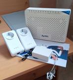 Draadloze verbindingsset+ zijxel router + decoder, Ophalen, Zo goed als nieuw