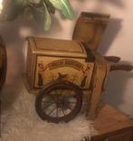 Antieke ijsco bakkers kar 2 stuks in een koop, Antiek en Kunst, Ophalen of Verzenden