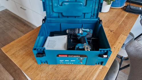 Makita DHP484ZJ Klopboormachine 18v, Doe-het-zelf en Verbouw, Gereedschap | Boormachines, Zo goed als nieuw, Boor- en Schroefmachine