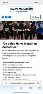 Startbewijs halve marathon Zoetermeer, Eén persoon