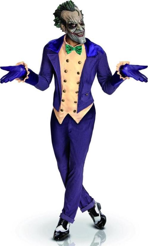 Batman Costume & Mask - Arkham City The Joker Adult Costume, Kleding | Heren, Carnavalskleding en Feestkleding, Nieuw, Carnaval