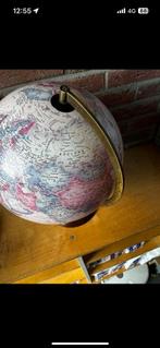 Wereld globe, Huis en Inrichting, Woonaccessoires | Wereldbollen, Ophalen of Verzenden, Zo goed als nieuw