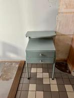 Vintage jaren 50 Auping nachtkastje, midcentury kastje, Ophalen, Gebruikt, Minder dan 45 cm, -