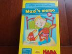 MAXI's MEMO van Haba, NIEUW in de doos, Een of twee spelers, Ophalen of Verzenden, Nieuw, Maxi's