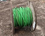 Coax C-3 Bamboe groen 160m op haspel, Ophalen, Zo goed als nieuw, Kabel of Snoer