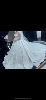 Bruidsjurk | haute couture 2025 model, Kleding | Dames, Ophalen of Verzenden, Zo goed als nieuw, Wit, Trouwjurk