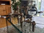 Vintage Metalen Kandelaar, Ophalen, Overige materialen