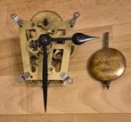 Antiek uurwerk compleet met slinger., Antiek en Kunst, Antiek | Klokken, Ophalen of Verzenden