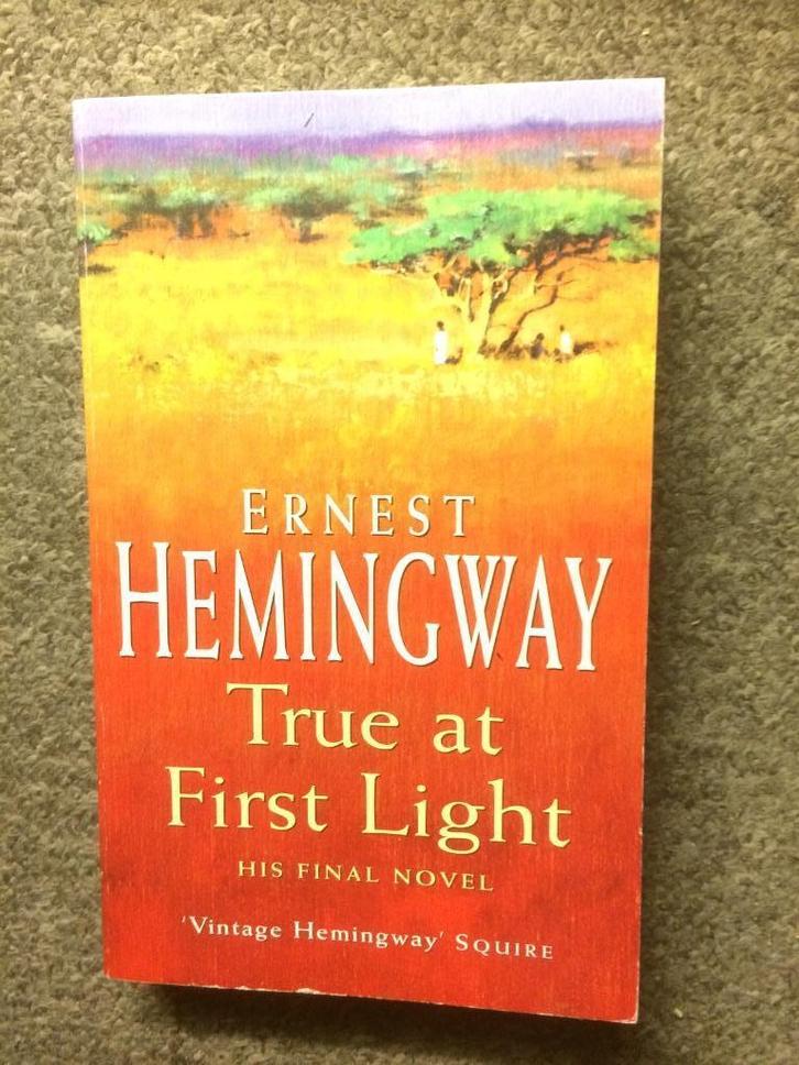 Truth at first light (Engels) ; door Ernest Hemingway, Boeken, Literatuur, Gelezen, Amerika, Ophalen of Verzenden