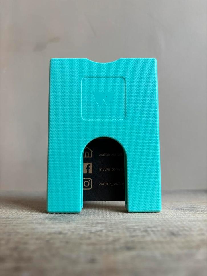 Walter Wallet pasjeshouder Fresh Mint - NIEUW, Sieraden, Tassen en Uiterlijk, Portemonnees, Nieuw, Overige merken, Overige kleuren