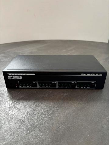 HDMI matrix 4x4 Ultra HD SpeaKa beschikbaar voor biedingen