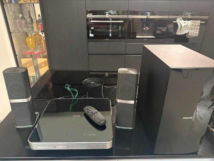 Philips Blu-ray soundhub home theater HTS7212, Audio, Tv en Foto, Home Cinema-sets, Zo goed als nieuw, Blu-ray-speler, 2.1-systeem