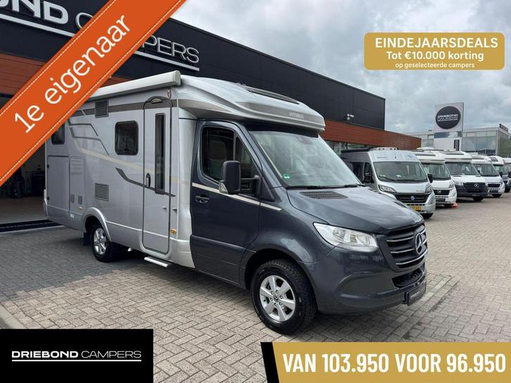 Hymer MLT 580 Edition One Enkele Bedden Zonnepanelen 2x Airc, Caravans en Kamperen, Campers, Bedrijf, tot en met 3, Half-integraal