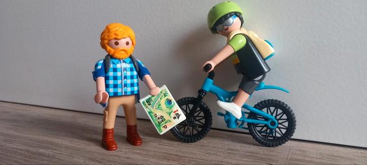 Playmobil 9129 Wandelaar mountainbiker - Action Summer Fun, Kinderen en Baby's, Speelgoed | Playmobil, Zo goed als nieuw, Ophalen