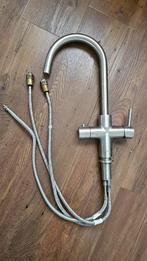 Floww kokend water 3 in 1 kraan RVS, Ophalen, Minder dan 50 cm, Overige kleuren, Zo goed als nieuw