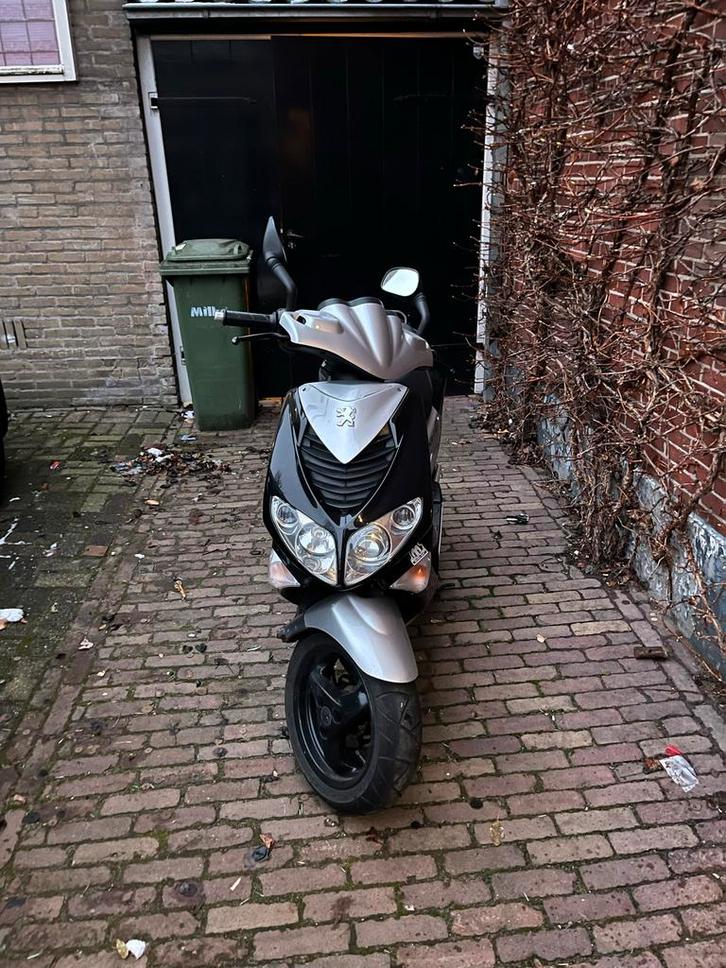 Peugeot Speedfight 2 - 2 Takt - Technigas Uitlaat, Fietsen en Brommers, Brommeronderdelen | Algemeen, Gebruikt, Uitlaat, Ophalen