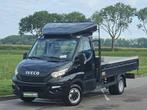 IVECO DAILY 35C15 3.0ltr open-laadbak!, Auto's, Bestelauto's, Gebruikt, Euro 6, Zwart, Bedrijf