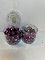 Glazen kerstballen, paars, diverse maten,meer dan 100 ballen, Diversen, Kerst, Ophalen, Zo goed als nieuw