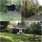 LAST MINUTE! Fijn 6p vakantiehuisje bos omheinde tuin haard, Recreatiepark, 3 slaapkamers, Chalet, Bungalow of Caravan, 6 personen