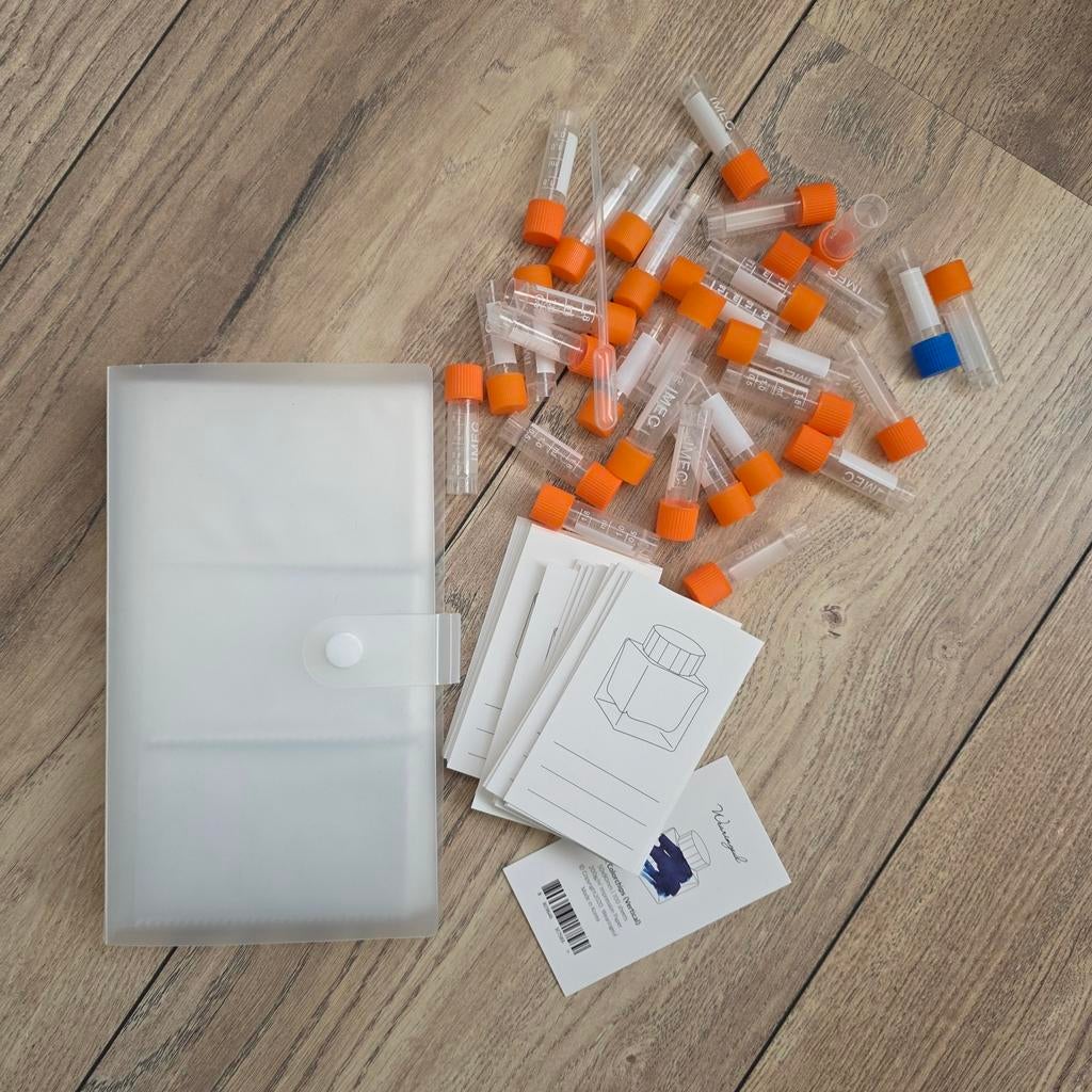 Vulpen inkt swatch and sample set, Ophalen of Verzenden, Zo goed als nieuw