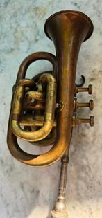 Vintage kornet. Merk: Besson's  London., Ophalen of Verzenden