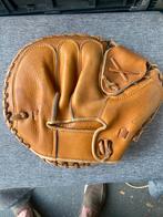 Vintage Baseball Cather handschoen met opschrift, Ophalen of Verzenden, Gebruikt, Handschoen