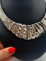X666 Prachtig zilveren collier Perli (deel van set), Sieraden, Tassen en Uiterlijk, Ophalen of Verzenden, Zilver, Ketting, Met edelsteen