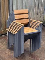 Terrasstoel horeca Homint | Aluminium met kunststof "hout", Ophalen, Gebruikt