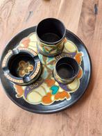 Plateel  serveerblad met 3 onderwerpen Gelria Arnhem., Ophalen of Verzenden