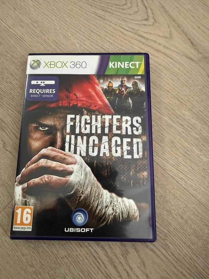 Spel Fighters incaged voor Xbox 360 kinect zgan, Spelcomputers en Games, Games | Xbox 360, Zo goed als nieuw, Vechten, 1 speler