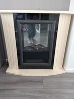 Elektrische haard met ombouw, Huis en Inrichting, Ophalen of Verzenden, Zo goed als nieuw, Vrijstaande haard, Elektrische haard