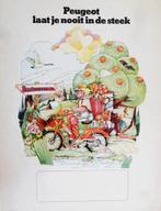 Folder PEUGEOT laat je nooit in de steek 1974, Fietsen en Brommers, Handleidingen en Instructieboekjes, Ophalen of Verzenden, Nieuw