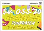 Tickets Kletsfestijn, Twee personen, Ticket of Toegangskaart
