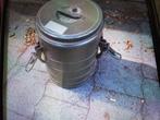 Militaire gamel rvs  warm houd ketel, Ophalen, Landmacht, Nederland