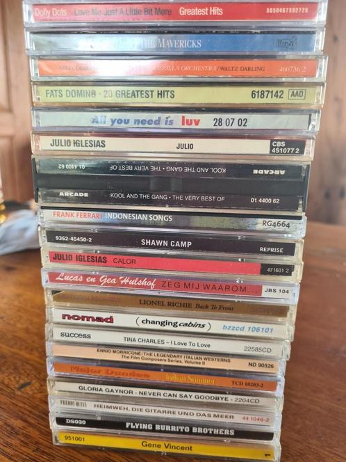 20 cd's – o.a. Julio Iglesias, Fats Domino, Kool & The Gang, Cd's en Dvd's, Cd's | Overige Cd's, Ophalen of Verzenden