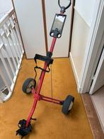 Golftrolley opklapbaar, 2 wielen, Ophalen, Zo goed als nieuw, Golfkar, Overige merken