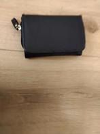 Mooie Zwarte leren portemonnee, Ophalen, Zo goed als nieuw, Zwart