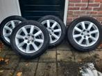 Toyota 16 inch lichtmetalen velgen Continental winterbanden, Auto-onderdelen, Banden en Velgen, Ophalen, Gebruikt, 16 inch, Personenwagen